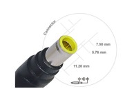 Univerzalni Konektor br. 15 za AC adapter prijenosnika, 7,9×5,76×11,2 mm