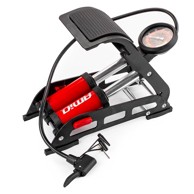 AMIO Dvoklipna nožna pumpa sa manometrom i adapterima PU07AMiO, 2x 45mm