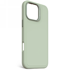DECODED Silikonska zaštitna maskica AntiMicrobial Silicone Stacks Backcover za Apple iPhone 16 Pro Max, kompatibilna s MagSafeom, maglovito zelena
