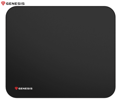 GENESIS Podloga za miša Carbon 500 S Logo 250x210 mm, crna
