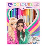 TOP MODEL Bojica, 18 kom sa šiljilom