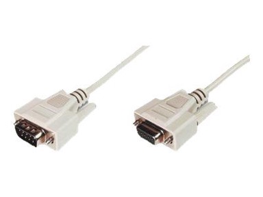 DIGITUS Produžni kabel za prijenos podataka, DSUB 9-pin M/F, 3 m
