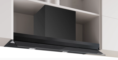 BOSCH Napa DBB97DP60, 699 m³/h, Hob2Hood, mat crna