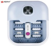 ALPINA Masažer za stopala, 8 l, 500 W, 40 x 33,5 x 21 cm, bijelo-siva