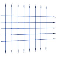 Mreža za penjanje 200 x 150 cm, plava