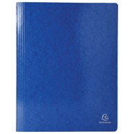 EXACOMPTA Fascikl mehanika euro A4 prešpan karton 355 g 380807B, tamno plavi