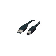 ROLINE USB 2.0 kabel A-B, M/M, 1.8 m, crni, 11.02.8818