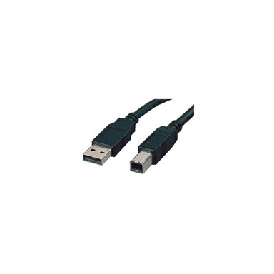 ROLINE USB 2.0 kabel A-B, M/M, 1.8 m, crni, 11.02.8818