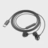 HOCO Žičane slušalice M122 USB-C In-Ear, crne