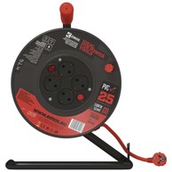 EMOS Produžni kabel na motalici P092251, 25 m, 4 utičnice