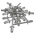 Zakovica MF-300-4808, aluminijska, 4,8 x 8 mm, 50 kom