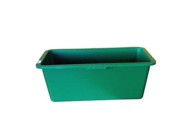 EURO TOOLS Pravokutna građevinska posuda 139144, 60 l, plastika, zelena