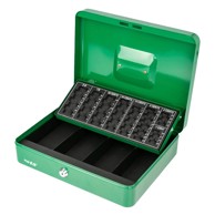 Metalna blagajna s bravom i ladicom za euro novčanice i kovanice