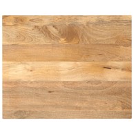 Ploča stola pravokutna 100x80x2,5 cm od masivnog mango drva
