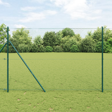Heksagonalna ograda Zelena 1. 6x10 m Čelik