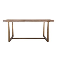 MAURO FERRETTI Blagovaonski stol u prirodnoj boji 180x90 cm Ankara