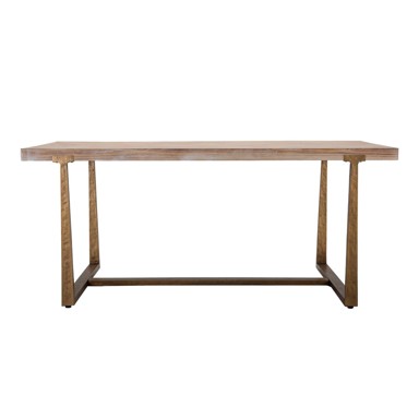 MAURO FERRETTI Blagovaonski stol u prirodnoj boji 180x90 cm Ankara