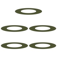 Keramička tegla za cvijeće maslinasto zelena