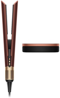DYSON uređaj za ravnanje kose Airstrait 650104 s integriranim češljem, Plum/Copper