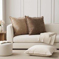 Presvlaka za jastuk Houten, 6 kom., 65 × 65 cm, krem