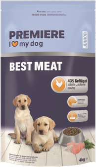 PREMIERE Hrana za pse Best Meat Junior perad 4 kg