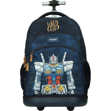 Školska torba s kotačima Robots
