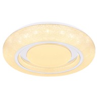 GLOBO LIGHTING Plafonjera Rada LED 24W 2050lm CCT 3000-4000-6000K 38 cm, bijela