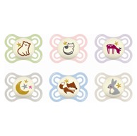 MAM Duda varalica silikon Perfect Night 2-6m 1 kom sort 868900