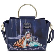 LOUNGEFLY Torba disney jasmine castle crossbody, višebojna