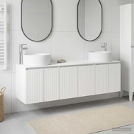 Set kupaonskih ormarića 3 kom 49,5 x 44,5 x 65,5 cm, bijeli