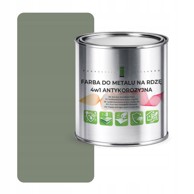 Metalna boja za hrđu 4 u 1 cementna RAL 7033 pocinčani čelik 1 l mat