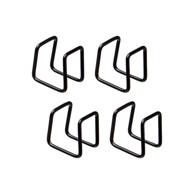 FIVE Spojnice za police 4/1 Modul 3Xx2,5x3,5 cm, metal crna