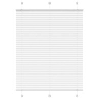 Plisirana roleta bijela 110x150 cm širina tkanine 109,4 cm