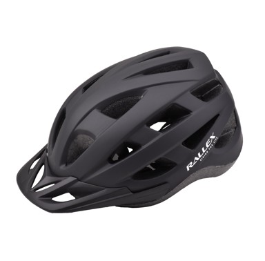 RALLEX Biciklistička kaciga, crna, M 54-58 cm