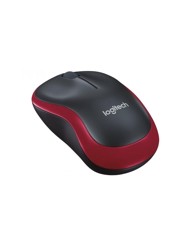 LOGITECH Miš bežični M185 Red