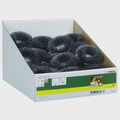 BOSCH Lončaste četke sa savijenom žicom Clean for Metal, M14 navoj, za kutne brusilice