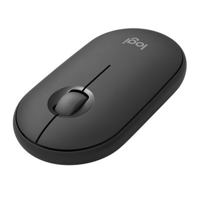 LOGITECH Miš M350s Pebble 2, crni, optički, BT