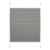 GARDINIA Antracitno sive rolete 57x150 cm Plisé Verona Termo 