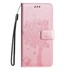 Preklopna futrola za Xiaomi 13T / 13T Pro, leptir, ružičasto zlato