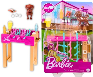 MATTEL Lutka Barbie i mini set za kućne ljubimce GRG77