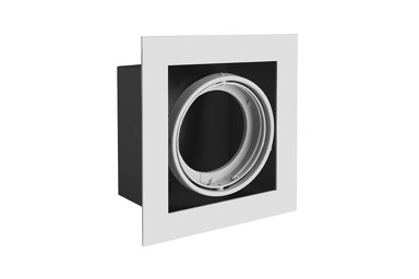 Ugradna zakretna armatura Pireo, GU10, siva