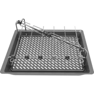BOSCH Set za pećnicu AirFry & Grill HEZ635001, siva