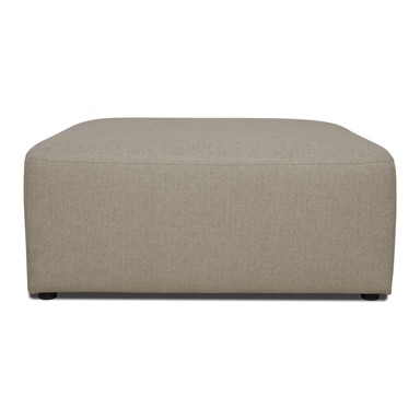 SCANDIC Bež tabure za noge Roxy, 98x98x44 cm