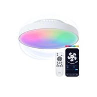 KSIX Stropna svjetiljka s ventilatorom bez lopatica Mistral