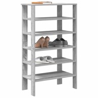 Stalak za cipele boja hrasta 61x32x105 cm konstruirano drvo