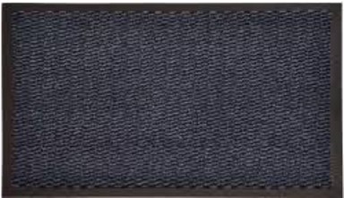 LUANCE Otirač Lisa 80x120cm polypropylene/PVC plava