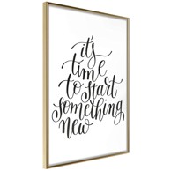 Poster It's Time 30x45