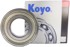 KOYO Kuglični ležaj s dubokim utorom 629 ZZ, 9 x 26 x 8 mm