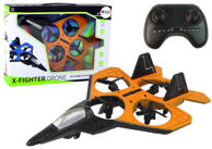 RC Drone Plane Fighter Avion , narančasti