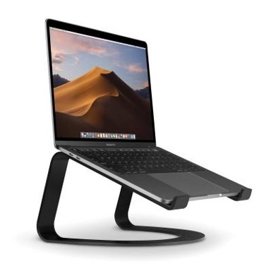 TWELVE SOUTH Stalak Curve za laptop, aluminijski, crna